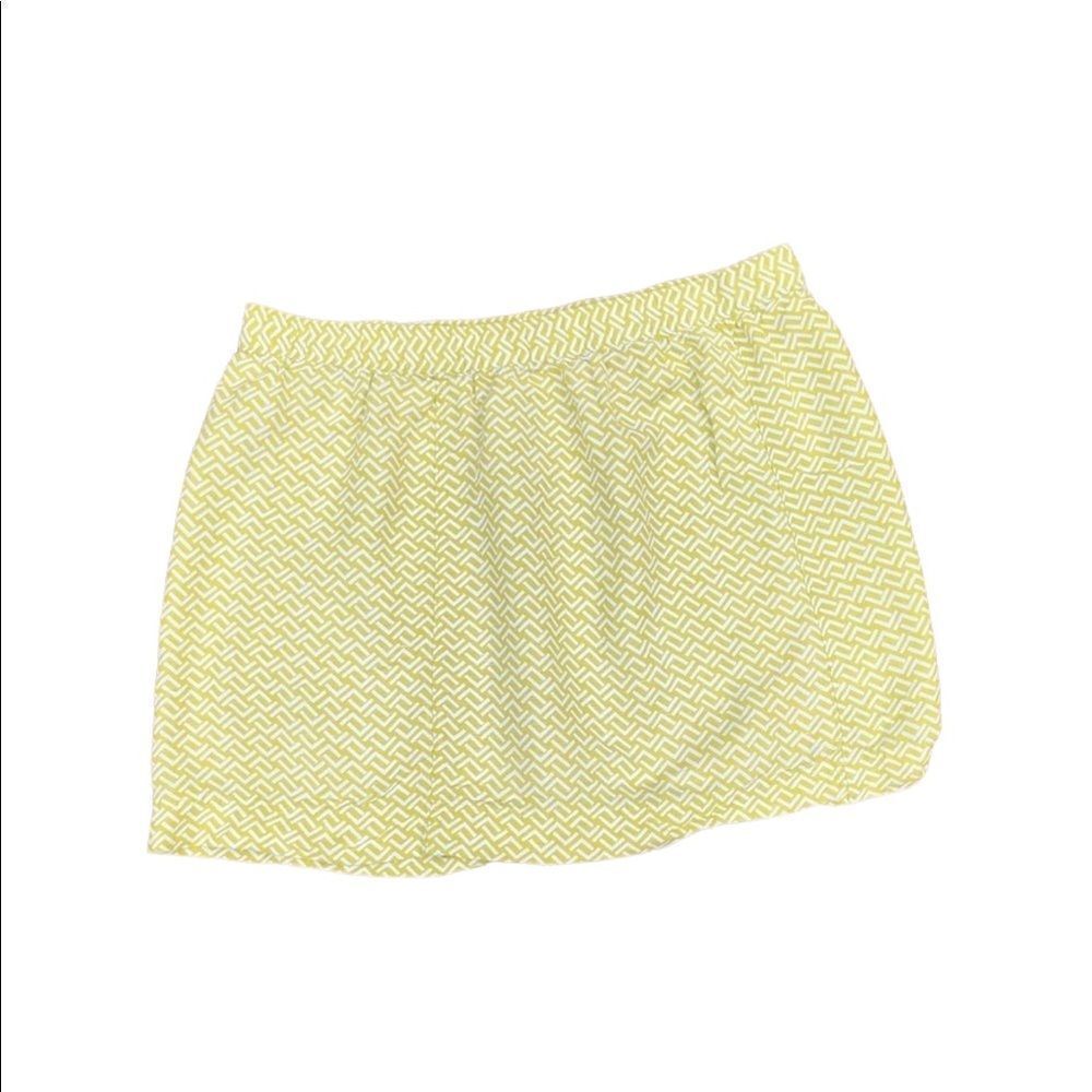 2/$15 MERONA Green Printed Skirt Size Large